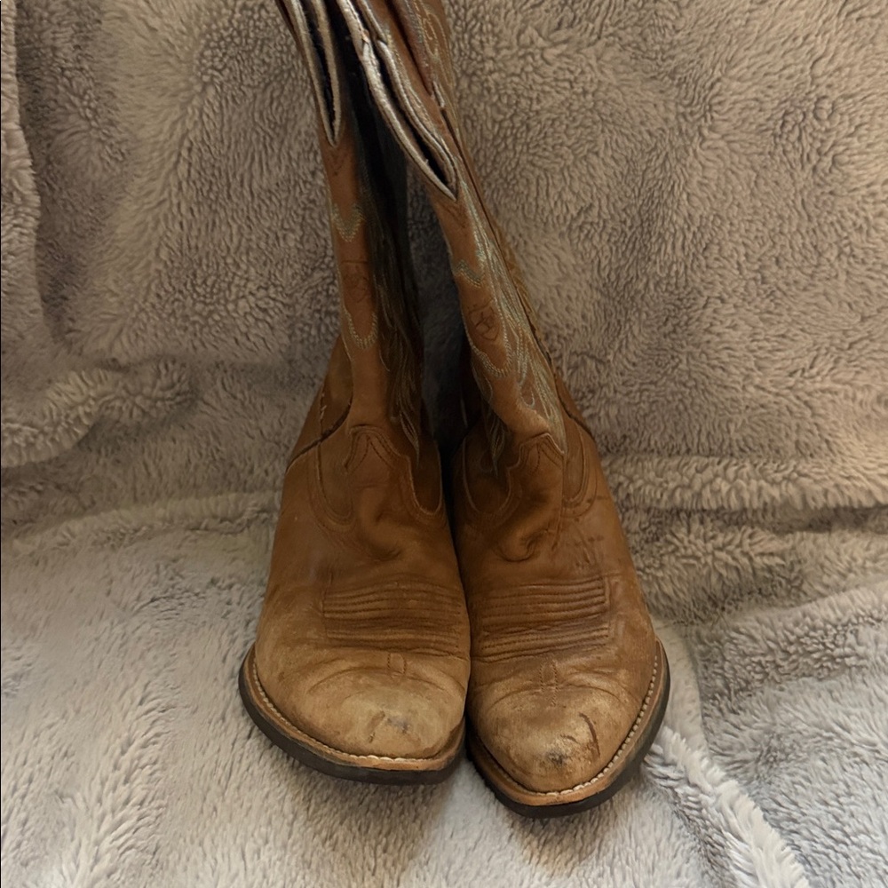 Brown Artiat Western Cowboy Boots - Picture 5 of 12